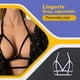thumbnail image 3 of Brassiere Material Premium Cupsess Lencería Firmess Apasionada Misterioso Dulce Regalo Romántico Ambiente Moda Cupless Bras Blanco Scienceny  XX000635-01, 3 of 6