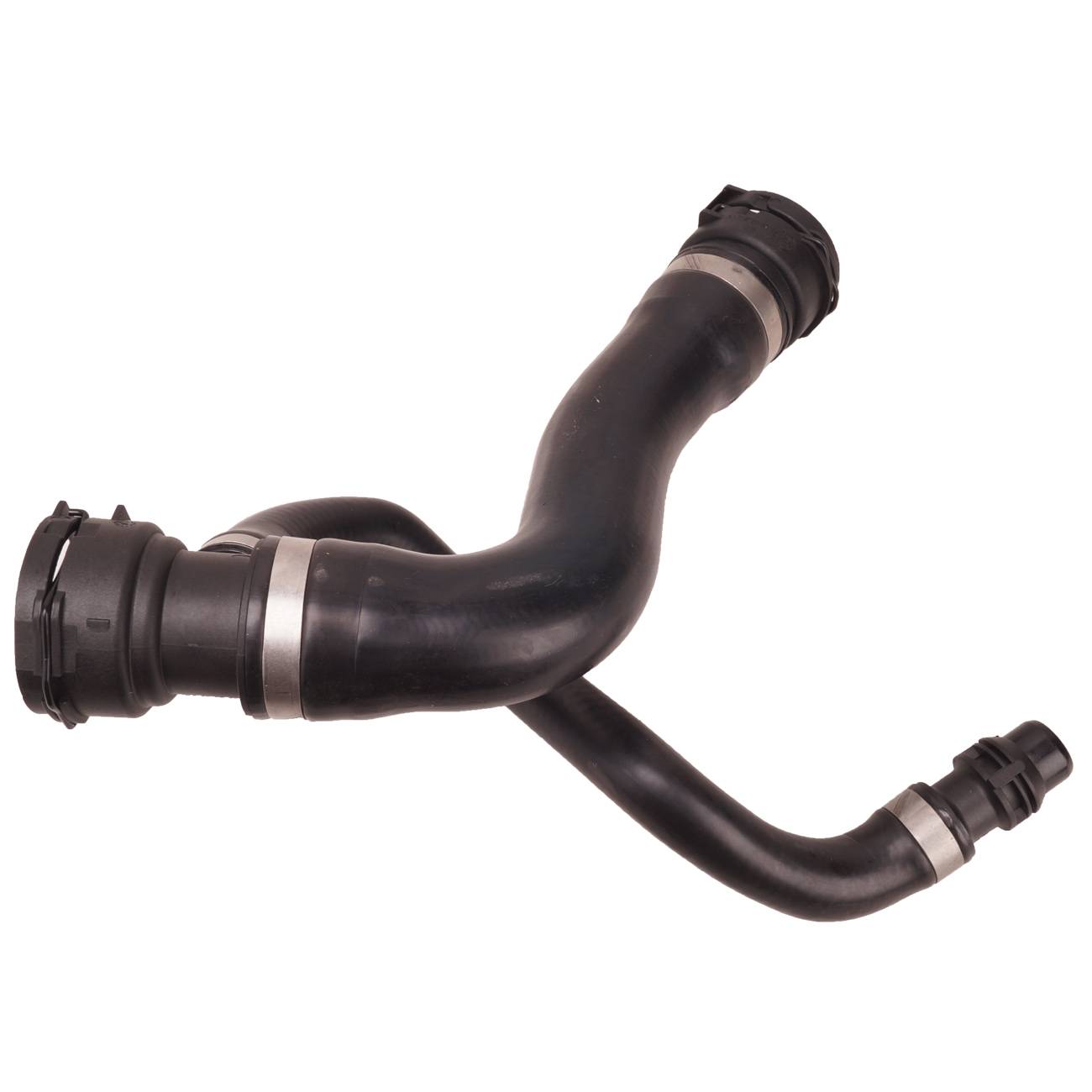 OE # 17127537107 Plastic Upper Engine Coolant Radiator Hose Pipe 1PC Fits select: 2007-2008 BMW X5 3.0I, 2009-2010 BMW X5 XDRIVE30I