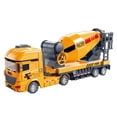 thumbnail image 1 of Camión de construcción, modelo de vehículo, camión inercial, coche de ingeniería portátil coleccionable, juguete para edades de 3 años en adelante, 26cmx7.4cmx11cm, 1 of 8