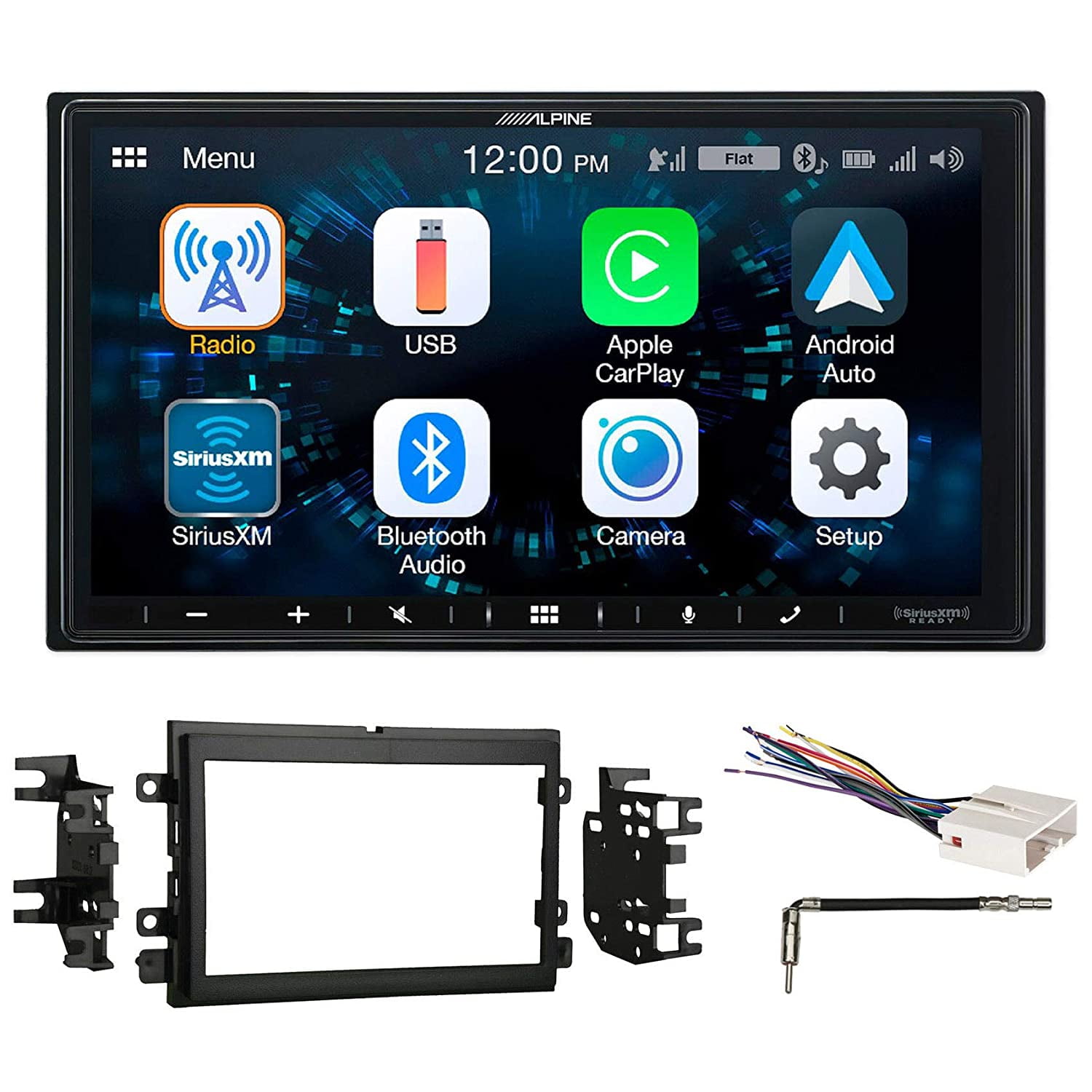 Alpine Receiver Bluetooth w/Carplay/Android for 20082010 Ford F250