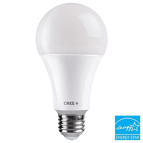 1-Pack) Cree 3-Way LED 40W/60W/100W Soft White (2700K) A21, 90+ - Walmart.com