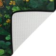 thumbnail image 6 of Coolnut Saint Patrick's Day Lucky Grass Bath Curtain Rugs Sets 2 Pcs, Bathroom Theme Set with Shower Curtain and Non-Slip Carpet -12 Hooks-60X72in255 Home Decor, 6 of 7