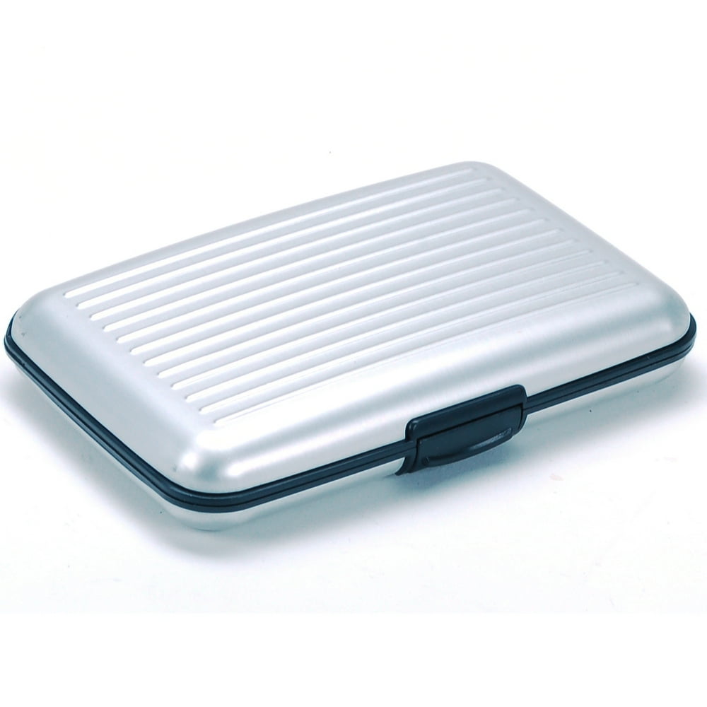 SBR Designs Aluminum Wallet Credit Card Holder RFID Protection Light