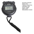thumbnail image 3 of Sportteer Stopwatch Timer Waterproof Stopwatch Digital Stopwatch Waterproof Compact Size: Simple Operation No Clock No Date Silent Stopwatch Timer Chronograph Devices, 3 of 10