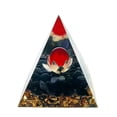 thumbnail image 4 of Piedra natural Orgonita Pirámide Cristales Orgone Energía Curativa Reiki Adornos, 4 of 7