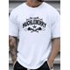 thumbnail image 1 of I'M Your Huckleberry" Graphic Print for Men Women Couple Fashion T-Shirt, Street Short Sleeve Cotton T-Shirt, Comfort-Fit Crew Neck T-Shirt - Ultra-Soft, Breathable, Moisture-Wicking, Casual Summer T, 1 of 6