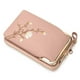 thumbnail image 2 of Cartera Bandolera de Piel para Mujer | Bolso Bandolera Pequeño y Compacto con Múltiples Compartimentos con Cremallera, Correa de Hombro Ajustable y Ranuras para Tarjetas para Organizar El Teléfono y, 2 of 5