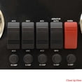 thumbnail image 4 of Lowe Boat Dash Panel 2284102 | w/ Teleflex Gauges 14 1/4 x 7 1/8 Inch, 4 of 7