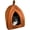 Brown, variant on Cat House - Indoor Bed with Removable Foam Cushion - Pet Tent for Puppies, Rabbits, Guinea Pigs, Hedgehogs, and Other Small Animals by  General (Tan)