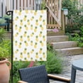 thumbnail image 2 of Garden Flag Double-Side Printed House Flag Pineapple Fruit Yard Flag Watercolor Tropical Welcome Banner Decor Outdoor Holiday Decorations 12*18in, 2 of 8