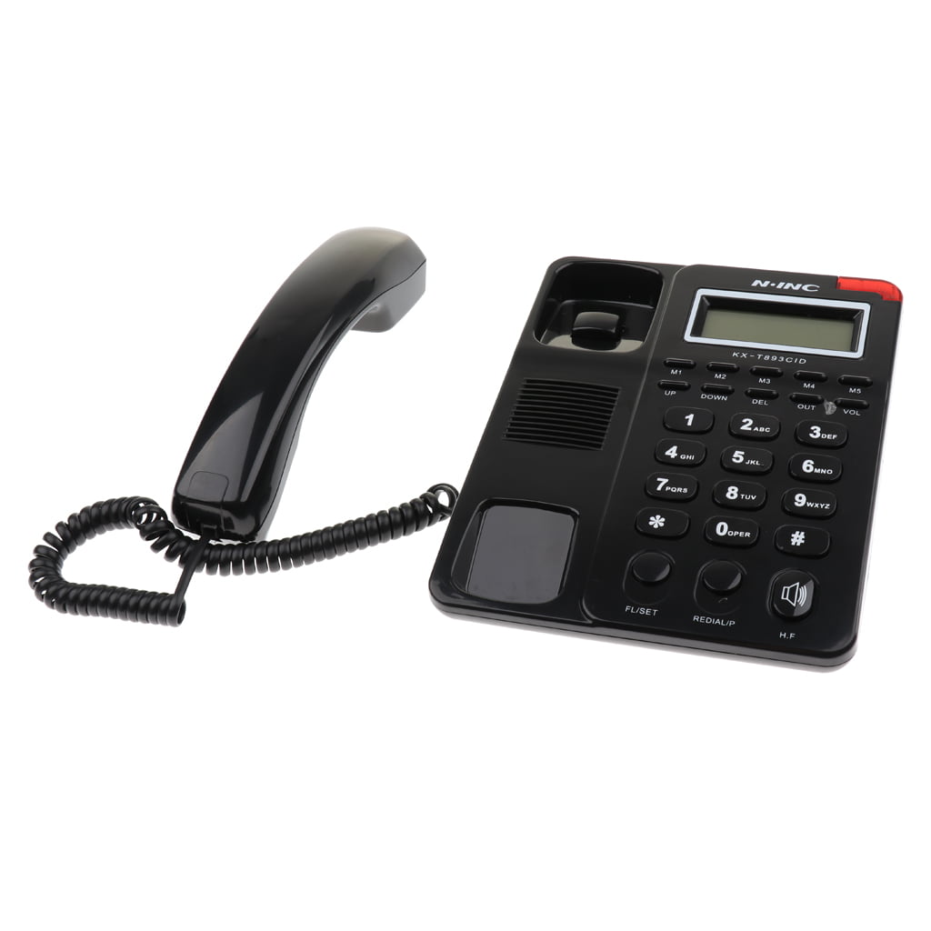 BLACK AT&T CL2940BK CORDED SPEAKERPHONE WITH DISPLAY 