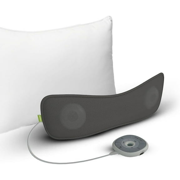 Avantree Slumber - Pillow Speaker for Sleeping, Private Audio with Built-in White Noise, Bluetooth & AUX Support, Volume Control, Sleep Timer, Charge Free for Home Use, Sleep Aids Headphones