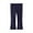Dark Blue, variant on JTSRKL Kids Girls Cotton Flare Leggings Mid Rise Bell Bottoms Cute Girls Candy Color Stretchy Bootcut Yoga Pants Full Length Jazz Pants Dark Blue 6-7 Years