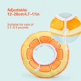 thumbnail image 5 of Collier pour Chat, Collier de Récupération pour Chat, Collier de Protection pour Chat Souple, Collier de Protection Réglable, Belles Oranges, pour après la Chirurgie Petit Chien de Chat, 5 of 5