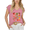 Rose Red, variant on Tomato Shirt Women Print Tshirt Graphic Tees Shirts Rose Pink Vegetable Garden Food Aesthetic Sleeveless Casual Summer Tee Size S-5XL Tops