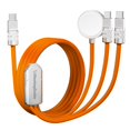 thumbnail image 1 of Cable USB C 3 en 1 Chubbycable Tri-Flex para cargador de Apple Watch, 1 of 6