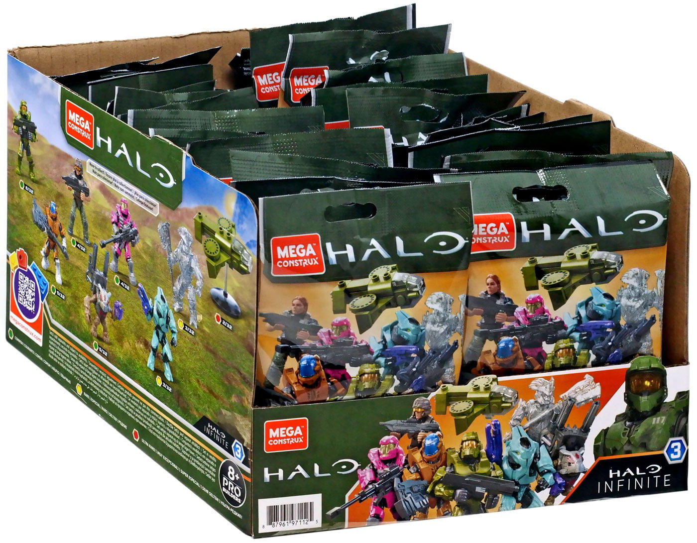 Halo Series 3 Mega Bloks Blind Bag Lot of 5 New Sealed Multiples Available 