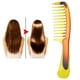 thumbnail image 1 of Peine para desenredar, peine rastrillo de dientes anchos húmedos y secos, peine para el cabello, rendimiento probado, 1 of 8