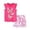 czb# Hot Pink71, variant on CUZIBR Toddler Girls Summer Clothes Outfits Fly Sleeve Square Collar Plaid Striped Watermelon Tank Tops T Shirt Vest Ruffles Shorts Breathable Cozy 2 Piece Sets,Red,6-12 Months