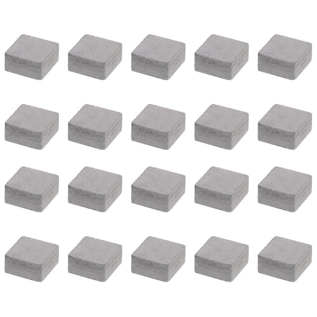EeaseCA 20 Pcs Miniature Bricks Decor Pottery Clay Brick Models Micro Landscape Brick Model