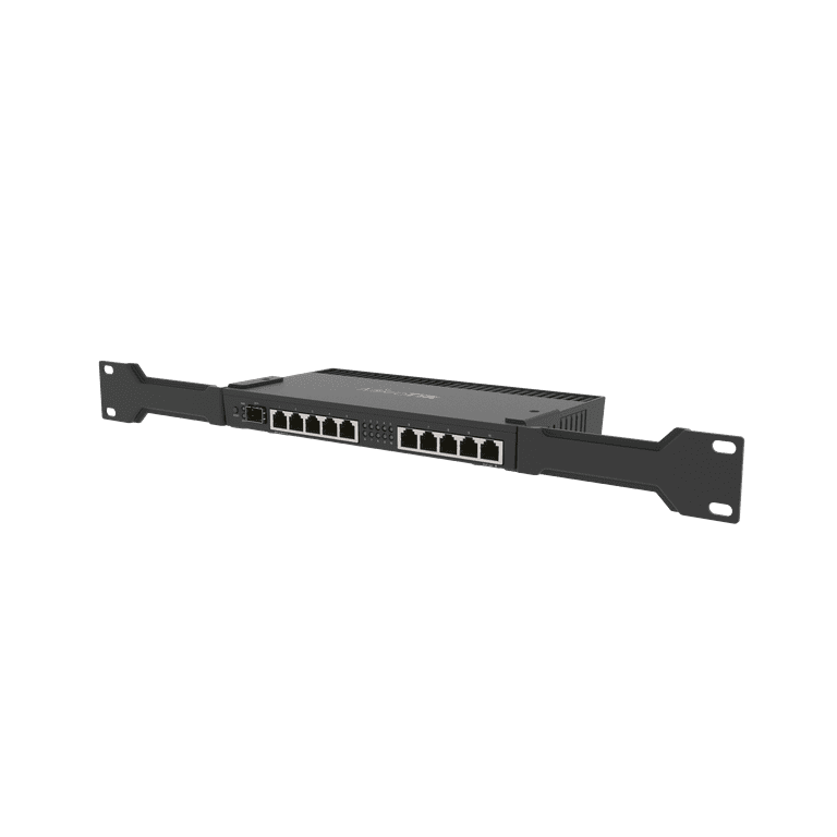 MikroTik RB4011 Ethernet 10-Port Gigabit Router (RB4011iGS+RM