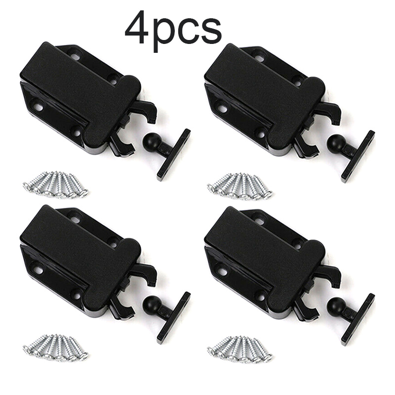 4PCS Push To Open Catch Door Latch Kitchen Touch Release Drawer