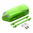 thumbnail image 3 of Soporte de barra transversal para equipaje de techo, caja de equipaje para techo, portaequipajes a control remoto para vehículos modelo, modificación verde, 3 of 10