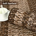 thumbnail image 4 of Washable Area Rug for Living Room Non Slip Modern Rug Soft Area Rug for Bedroom Farmhouse Braided Print Throw Rugs Contemporary Stain Resistant Carpet for Dining Room, 4 of 6