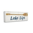 thumbnail image 3 of Stupell Industries Lake Life Boat Oar Inspirational Painting Gallery Wrapped Canvas Print Wall Art, 48 x 20, 3 of 7