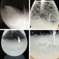 thumbnail image 2 of POINTERTECK Transparent Droplet Storm Glass Water Drop Weather Storm Forecast Predictor Monitor Bottle Barometer Home Decor, 2 of 9