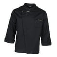 thumbnail image 4 of Stylish Chef Jacket Breathable Kitchen suit. Work Apparel Chef Coat Black, 4 of 8