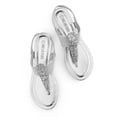 thumbnail image 3 of Sandalia DREAM PAIRS SPPARKLY Plateada con Tiras Elásticas 5.5, 3 of 7