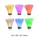 thumbnail image 2 of Volantes de bádminton LED para interiores y exteriores, iluminación LED para pájaros de bádminton, paquete de 6, 2 of 5