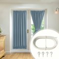 thumbnail image 4 of 10FT Curtain Wire With 4 Hooks DIY Curtain Rod Picture Hanging Wire Wire Hanging Cord, 4 of 7