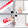 thumbnail image 4 of Tope de puerta para barrido debajo de la puerta, tira de sellado debajo de la puerta, bloqueador de tiro, parte inferior de la puerta insonorizada, 4 of 5