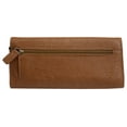 thumbnail image 6 of Kenneth Cole Reaction Women's Ostrich Elongated Clutch Wallet, 6 of 7