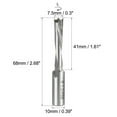 thumbnail image 2 of Brad Point Drill Bits for Wood 7.5mm x 68mm Left Turning Carbide for Woodworking Carpentry Drilling Tools, 2 of 3