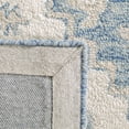 thumbnail image 3 of Lauren Ralph Lauren  Handmade Gunnhild Wool Rug Blue/Ivory 7' x 7' Round Handmade 6' Round Indoor Ivory Round Vintage, 3 of 5