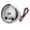 White Dial Silver Bezel, variant on Oil Pressure Water Temp Gauge,Electrical Tachometer Oil Pressure Water Temp 3 in 1 Gauge 4000rpm 0 to 10bar 40 to 120 degrees Celsius  7 Colors Backlit RV Yacht