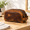 Copper, variant on Dark Brown Leather Toiletry Travel Pouch, King-Size Handcrafted Travel Kit for and Toiletries