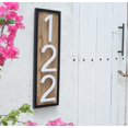 thumbnail image 2 of Número de casa IVERRA 20 cm blanco flotante moderno para exterior, 2 of 7