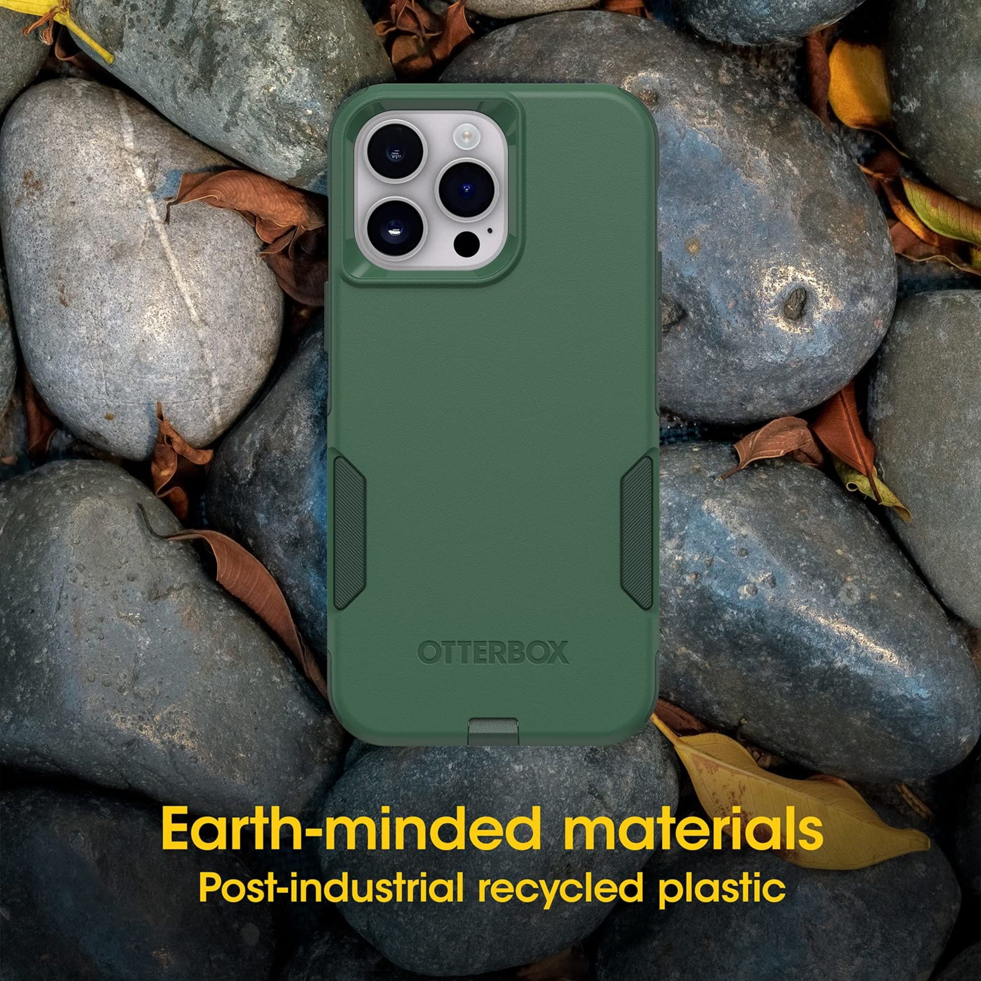 OtterBox MagSafe Compatible Back Cover Cell Phone Case for iPhone 14 Pro Max, Trees Company Green