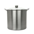 thumbnail image 2 of Mainstays Stainless Steel 21.5 Qt Multi-Use Water Bath Canner Tempered Glass Lid Silver, 2 of 8