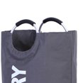 thumbnail image 1 of Cesta para ropa sucia, bolsa de lavandería plegable impermeable para dormitorio familiar gris oscuro Ndcxsfigh Libre de BPA, 1 of 3