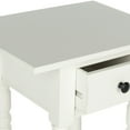 thumbnail image 4 of SAFAVIEH Sabrina Solid Casual End Table With Storage Drawer, Distressed Cream, 4 of 6
