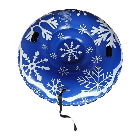 Vsenkes Inflatable Snow Tube Cartoon Winter Sledding Toy for Games Halloween Outdoor