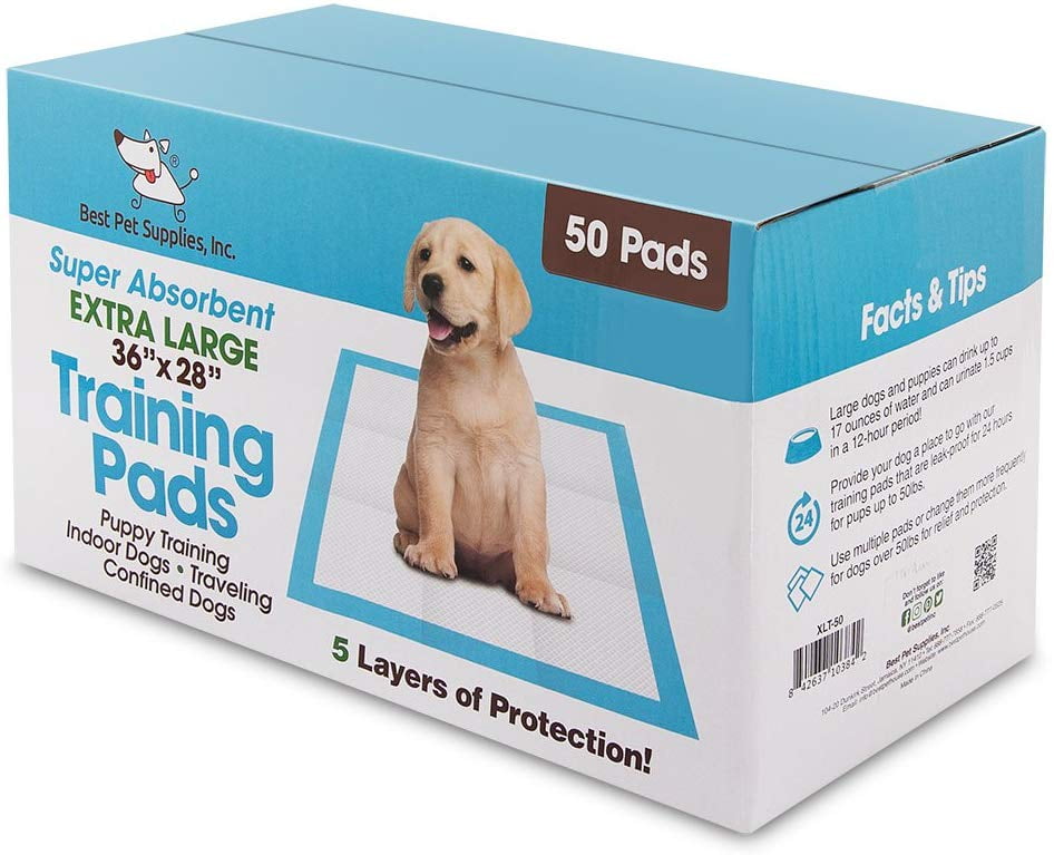 Puppy Training Pads for Large Breeds by Best Pet Supplies 