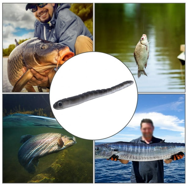 Youthink Fishing Lures, Artificial Imitation Fish Skin Preservative Fishing Lures 10 Pcs 1.7g 9cm For Outdoor For Fishing