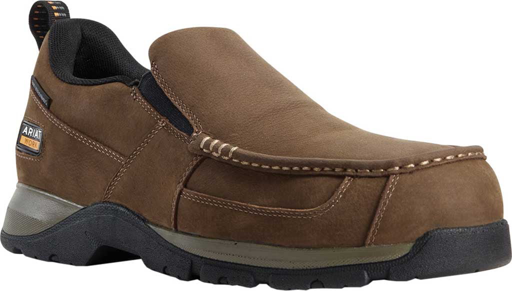 Ariat Edge LTE Work Shoes Slip-On SD Composite Toe Leather Men 10029530 