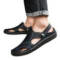 thumbnail image 3 of Wozhidaoke Shoes Summer Leather Breathable Tide Outdoor Beachmens Shoessandals, 3 of 9